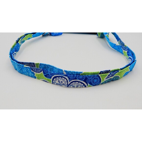 Vera Bradley Lizzy Crossbody Doodle Daisy Shoulder Bag Blue Green - Picture 11 of 12